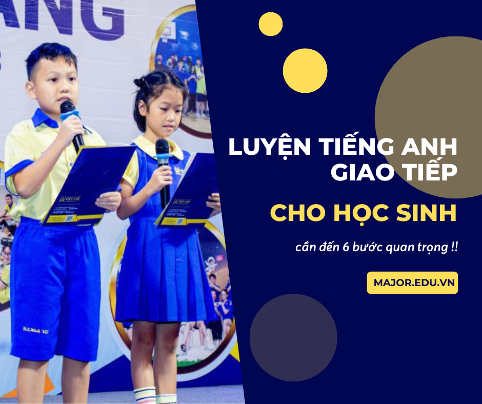 luyện tiếng anh giao tiếp cho trẻ